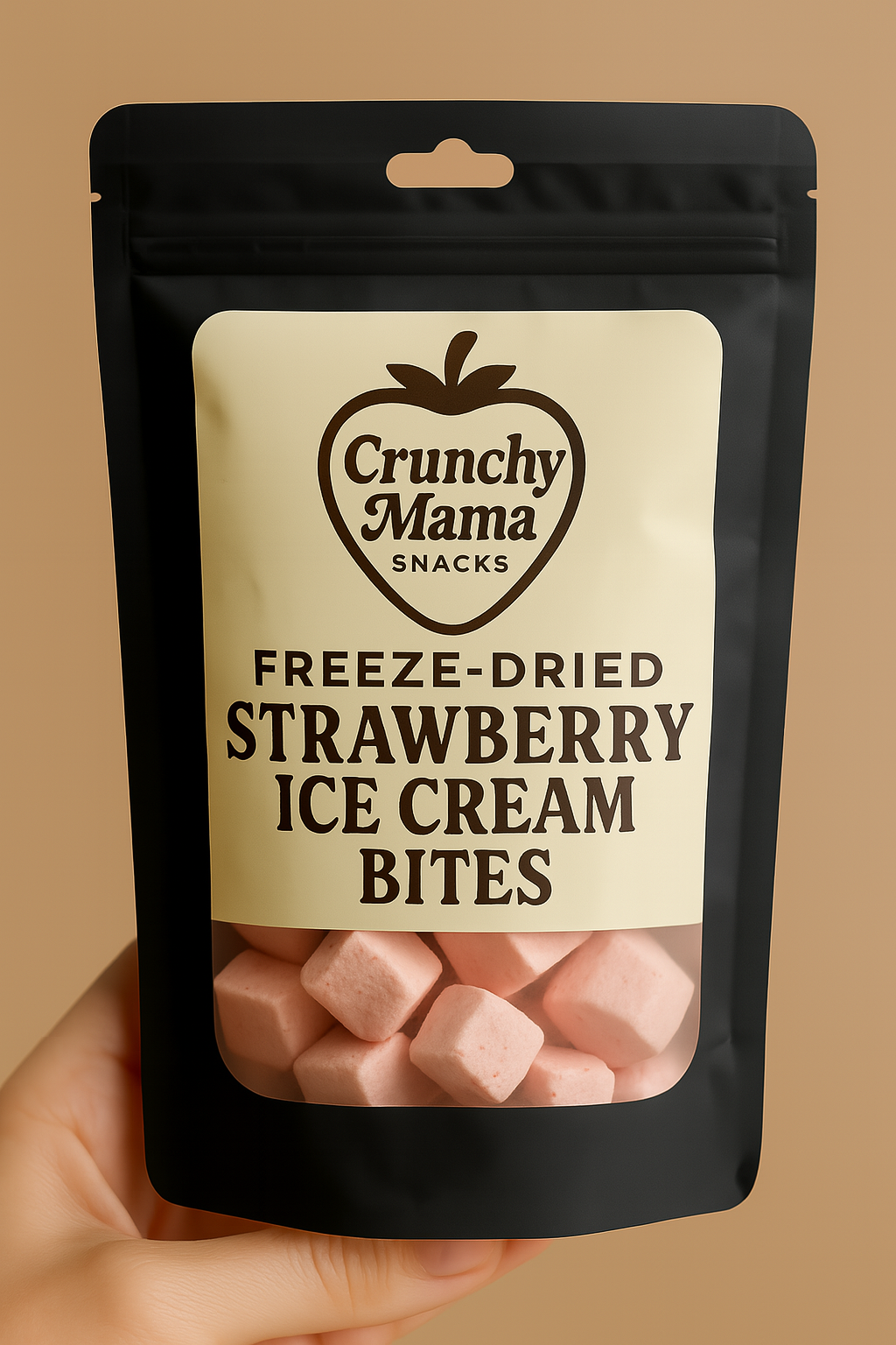 Strawberry Ice Cream Bites