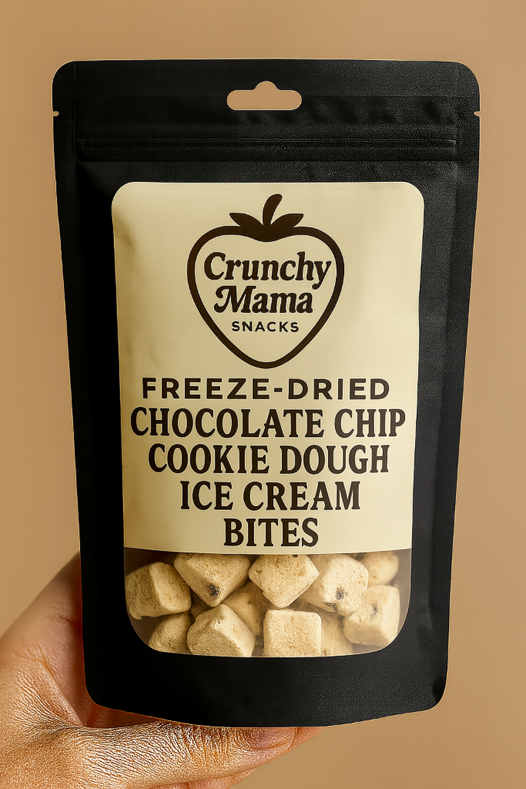 Chocolate Chip Cookie Dough Ice Cream Bites