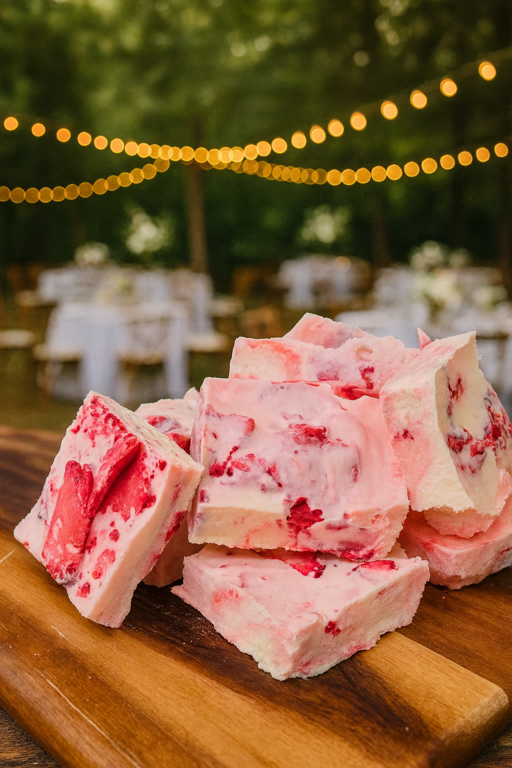 Berry Strawberry Ice Cream Bites