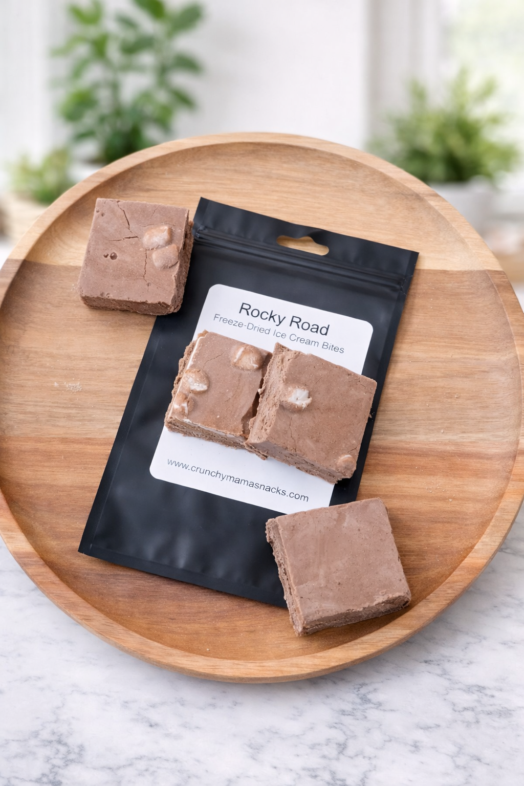 Rocky Road Ice Cream Bites