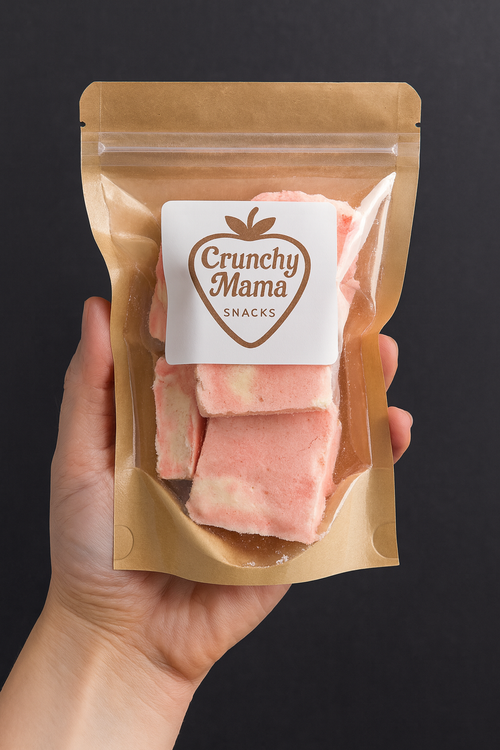 Berry Strawberry Ice Cream Bites