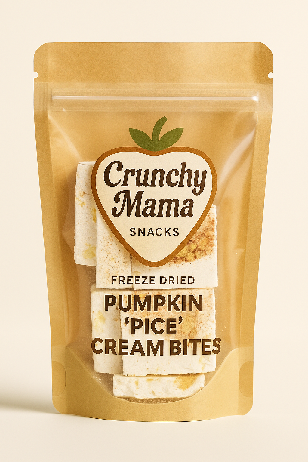 Freeze Dried Pumpkin "Pice" Cream Bites