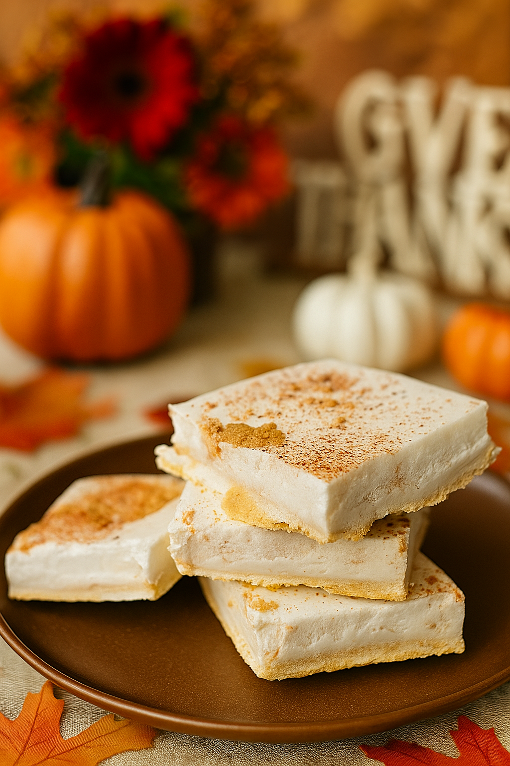 Freeze Dried Pumpkin "Pice" Cream Bites